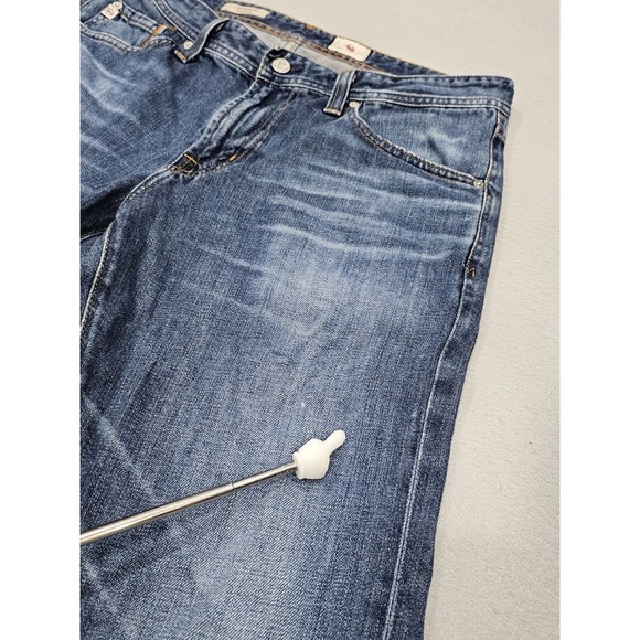 Adriano Goldschmied AG The Graduate Tailored Leg Denim Jeans Men's 32x33 *STAINS - Picture 4 of 16